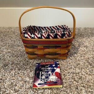 Vintage Longaberger 1997 All American Collection Patriot Basket 10651
